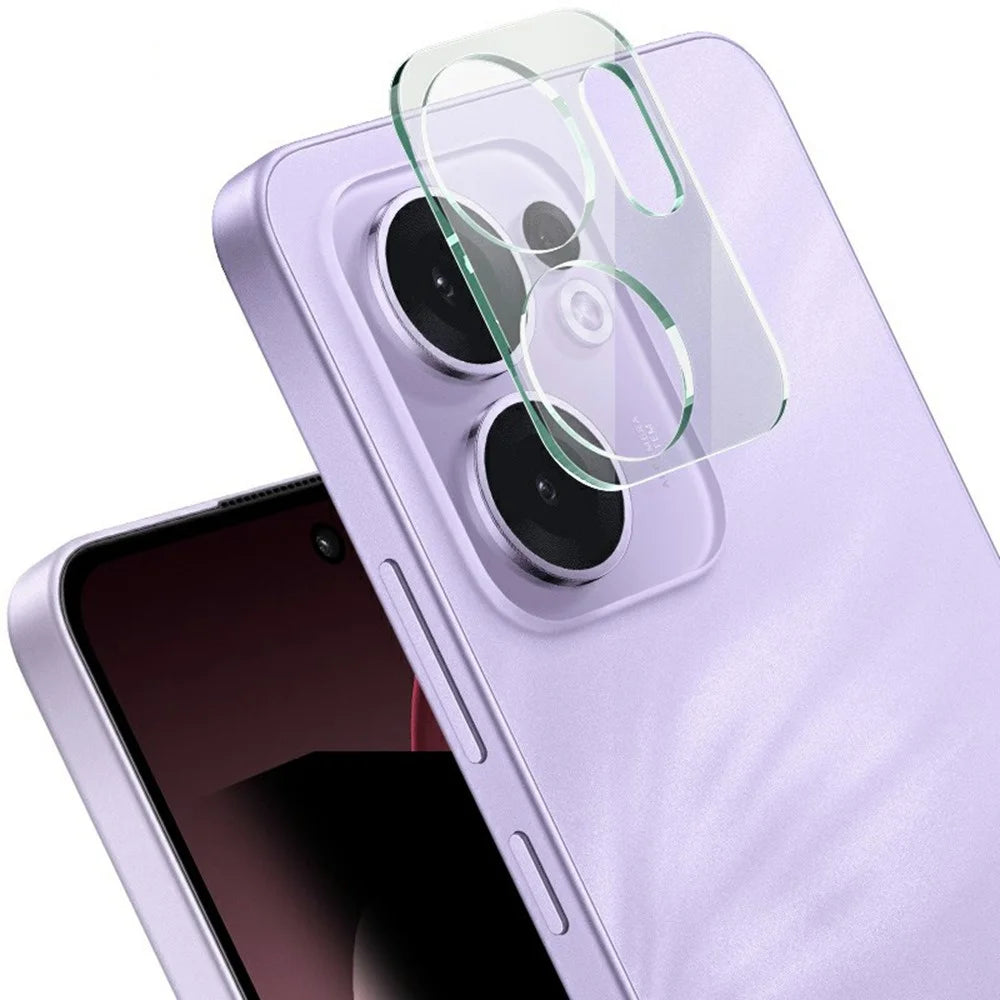 IMAK For Oppo Reno13 F 5G (Reno 13 FS 5G) / 4G Tempered Glass Camera Lens Protector + Acrylic Lens Cap - 5