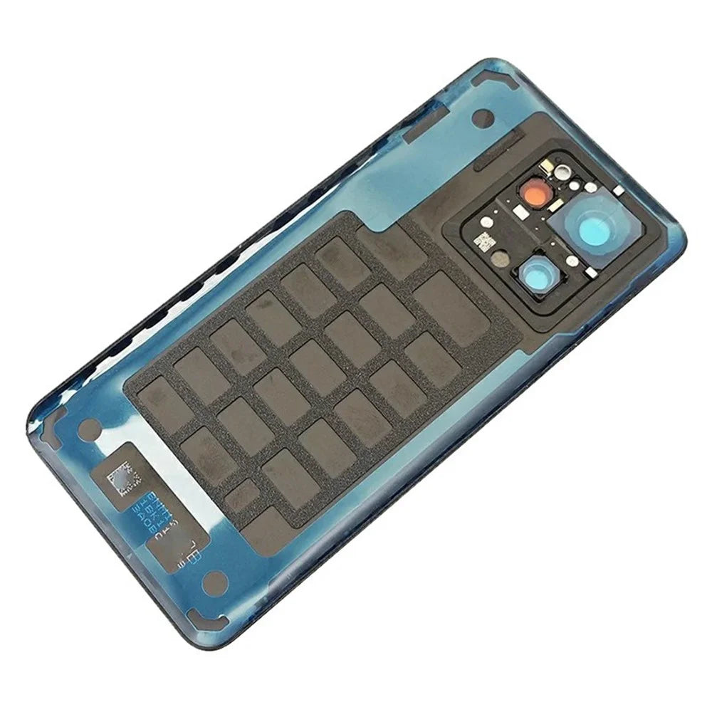 For Xiaomi 13T / 13T Pro Back Battery Housing Cover with Camera Ring Lens Cover Spare Part (Without Logo) - Green - 2