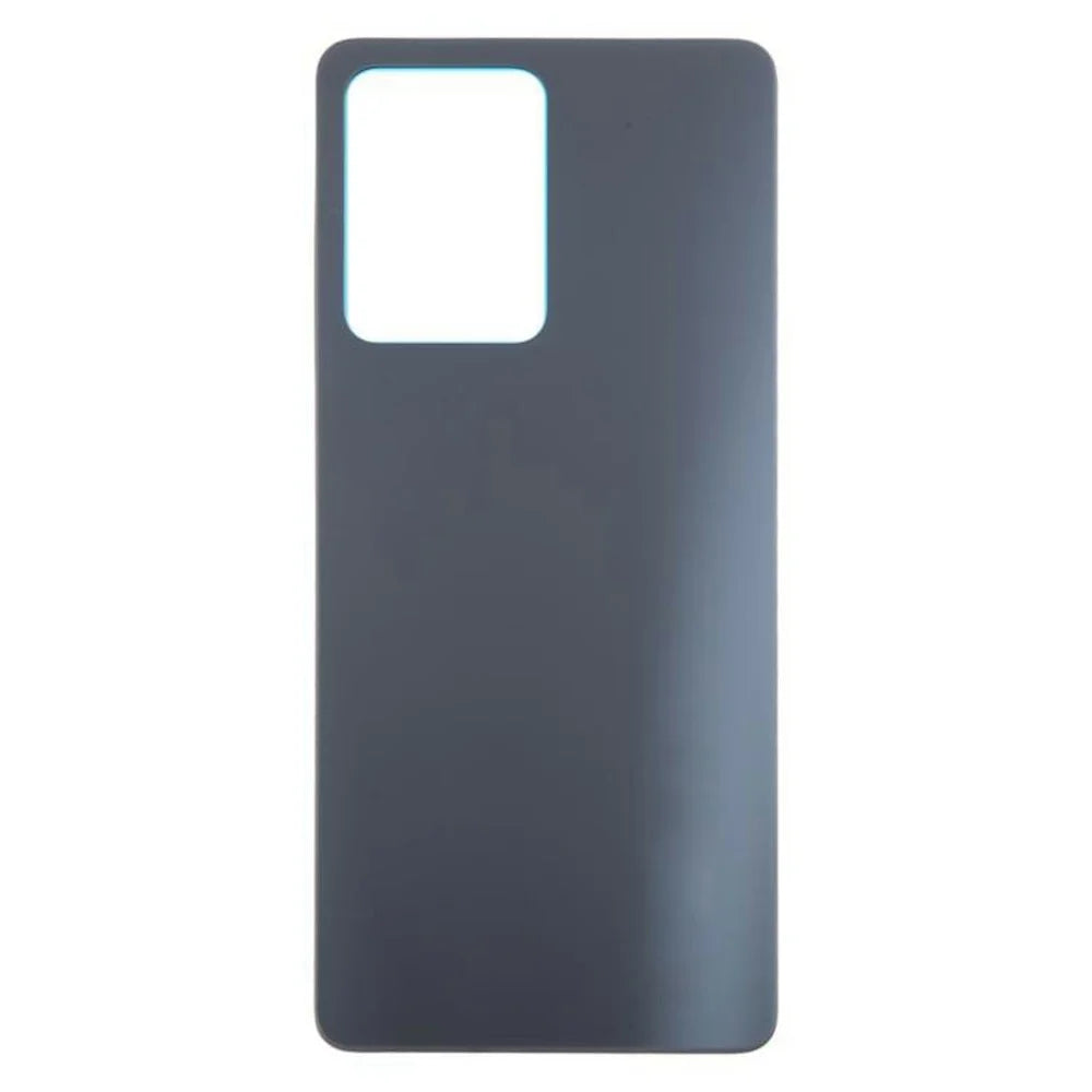 For Xiaomi Redmi Note 12 Pro 5G Back Battery Housing Cover Part (Without Logo) - Black - 2