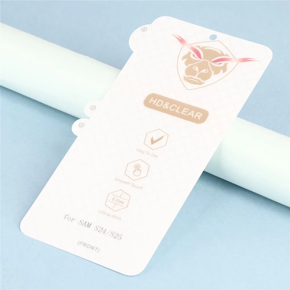For Samsung Galaxy S25 / S24 Screen Protector Soft TPU Clear Screen Film - 4
