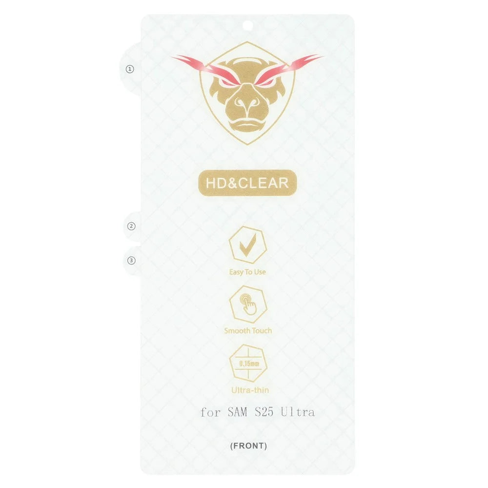 For Samsung Galaxy S25 Ultra / S24 Ultra Screen Protector Soft TPU Clear Screen Film - 3
