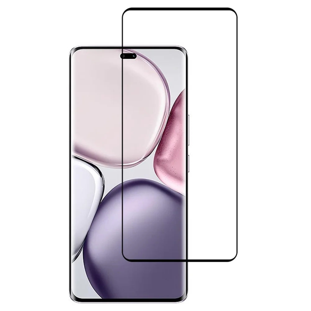 For Honor Magic7 Lite 5G / X9c 5G / X60 Pro 5G Silk Printing Screen Protector 3D High Aluminum-Silicon Glass Film - 1