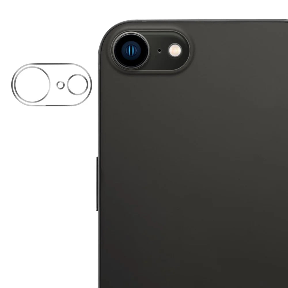 For iPhone 17e / 16e Camera Lens Protector Arc Edge Clear Tempered Glass Film - 1