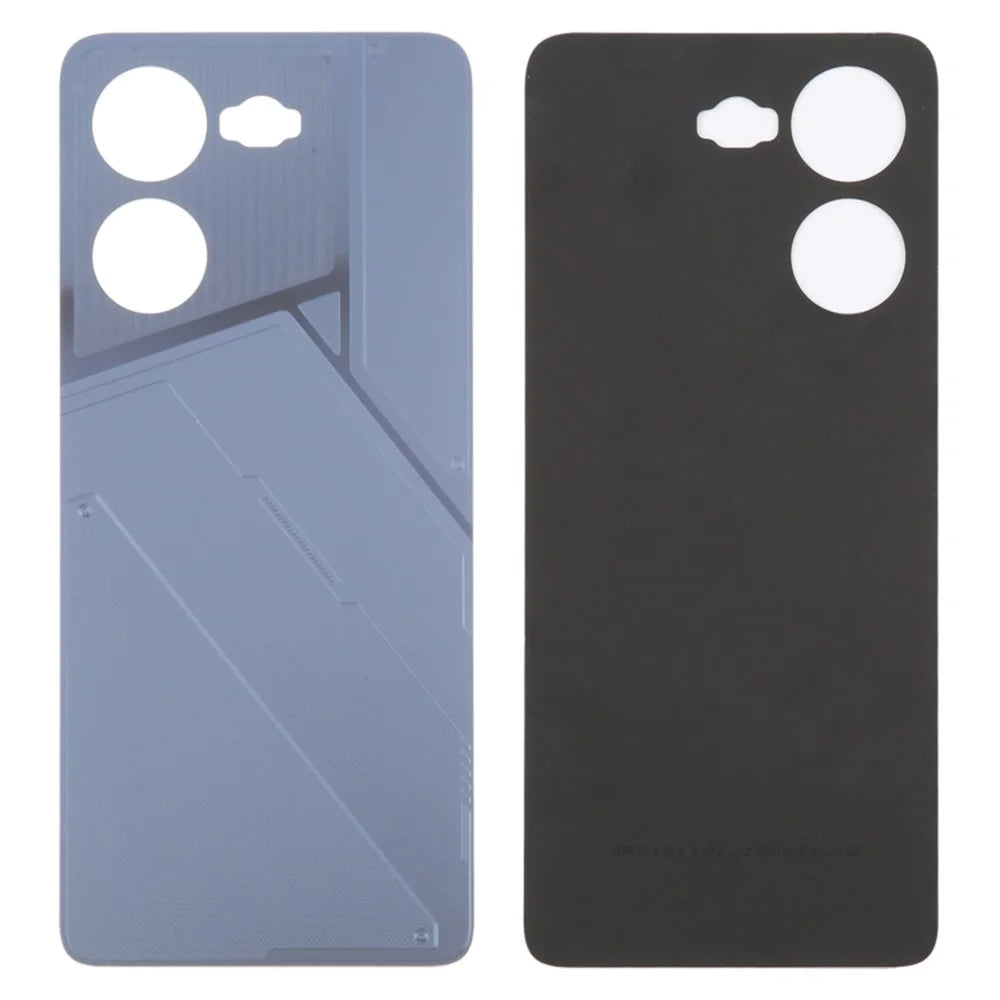 For TECNO Pova 5 4G Back Battery Housing Cover Replacement Part - Black - 1