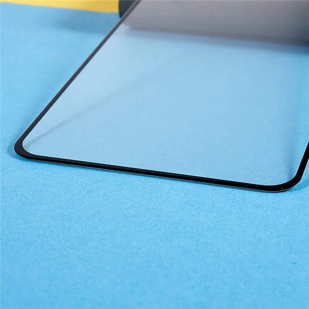 For Oppo Reno8 Lite 5G Silk Printing Anti-explosion Tempered Glass Screen Protector Scratch-resistant Full Glue Full Covering Screen Film - 5