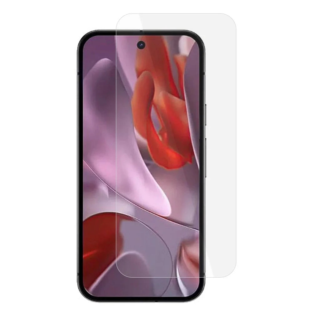 AMORUS For Google Pixel 9a Screen Protector 2.5D Arc Edge 9H High Aluminum-Silicon Glass Film - 1