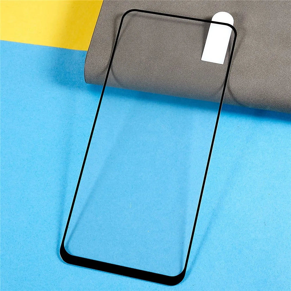 Full Covering Screen Protector For Oppo Reno8 5G (Global Version), Anti-explosion Full Glue Silk Printing HD Tempered Glass Screen Film - 3