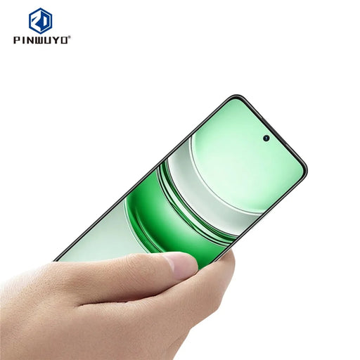 PINWUYO For Realme V60 Pro 5G / C75 5G / C75 4G / 14x 5G Tempered Glass Film  JK Series-2 9H Full Screen Protector - Black - 2
