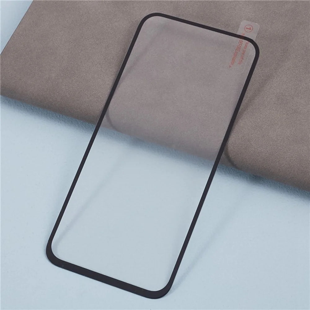 For Google Pixel 9a Screen Protector Silk Printing Full Glue Tempered Glass Screen Film - 3