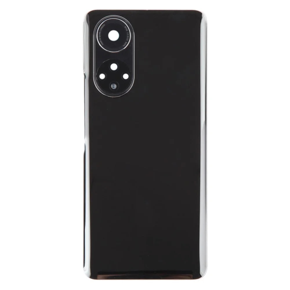 For Huawei nova 9 Back Battery Housing Cover with Camera Ring Lens Cover Spare Part (Without Logo) - Black - 2