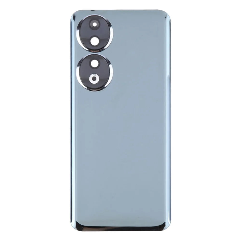 For Honor 90 Back Battery Housing Cover with Camera Ring Lens Cover Spare Part (Without Logo) - Black - 2