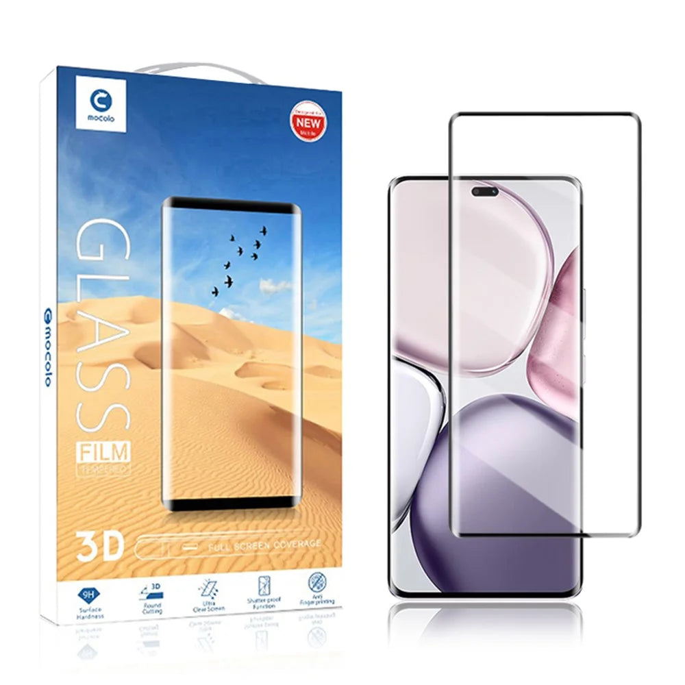 MOCOLO For Honor Magic7 Lite 5G / X9c 5G / X60 Pro 5G Screen Protector 3D Curved Tempered Glass Film - 6
