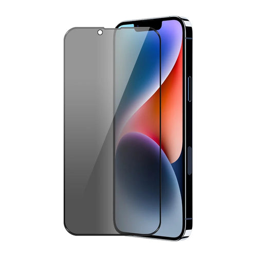 ENKAY HAT PRINCE For iPhone 17e / 16e Privacy Screen Protector  28-degree Anti-Spy Tempered Glass - Black - 1