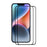 ENKAY HAT PRINCE For iPhone 17e / 16e 2Pcs Screen Protector   9H Silk Printing 0.26mm Tempered Glass - Transparent - 1