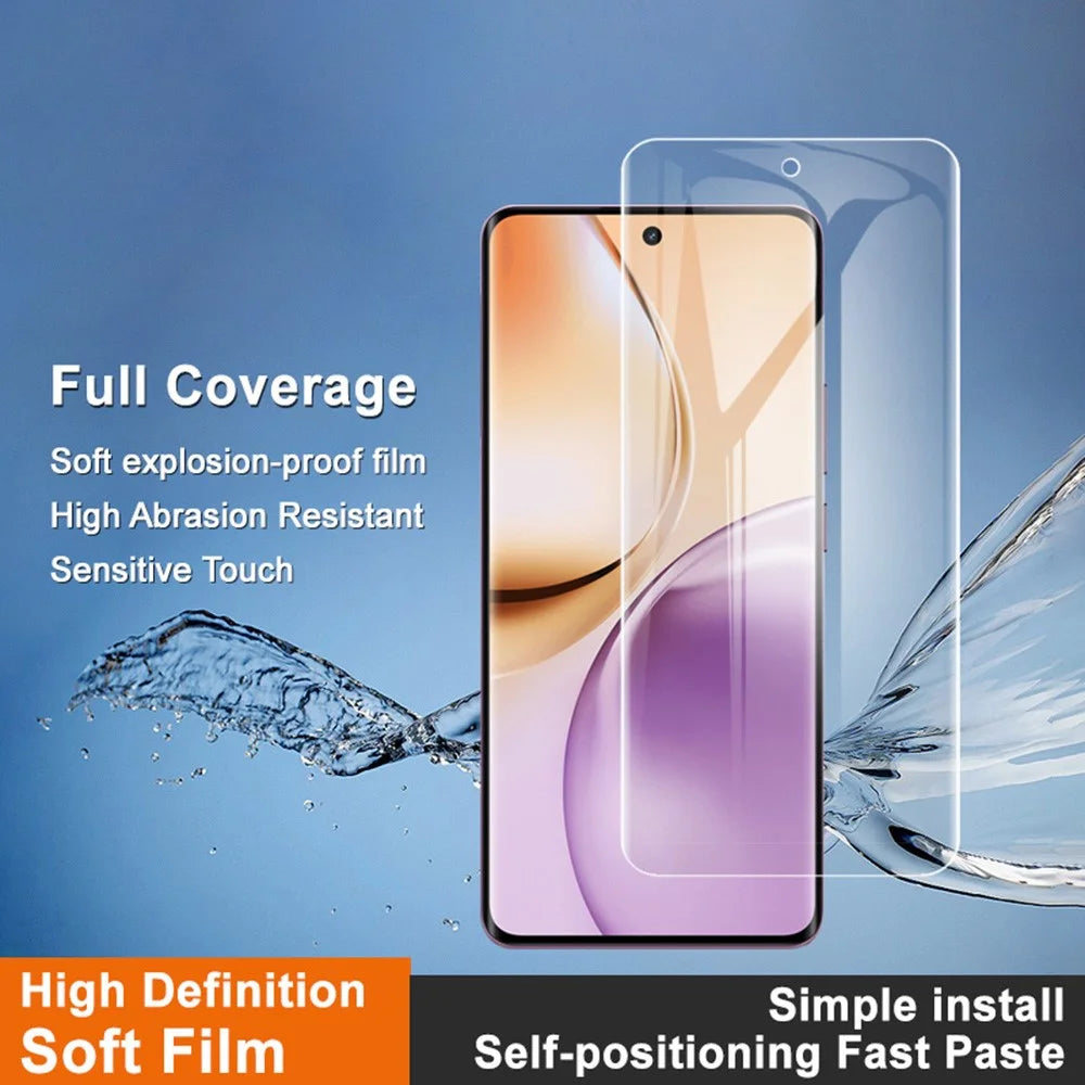 IMAK Hydrogel Film 4th Gen for Realme 14 Pro 5G Full Screen Protector Ultra Clear Soft TPU Film - 3