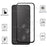 For Google Pixel 9a AGC Tempered Glass with Black Edge Full Glue Full Coverage Screen Protector - 2