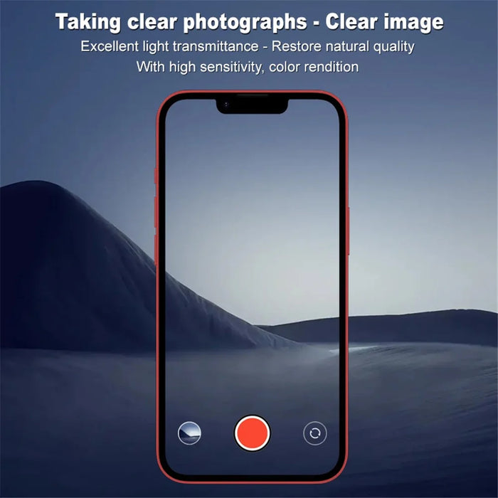 IMAK For iPhone 17e / 16e Tempered Glass Camera Lens Protector + Acrylic Lens Cap - 3