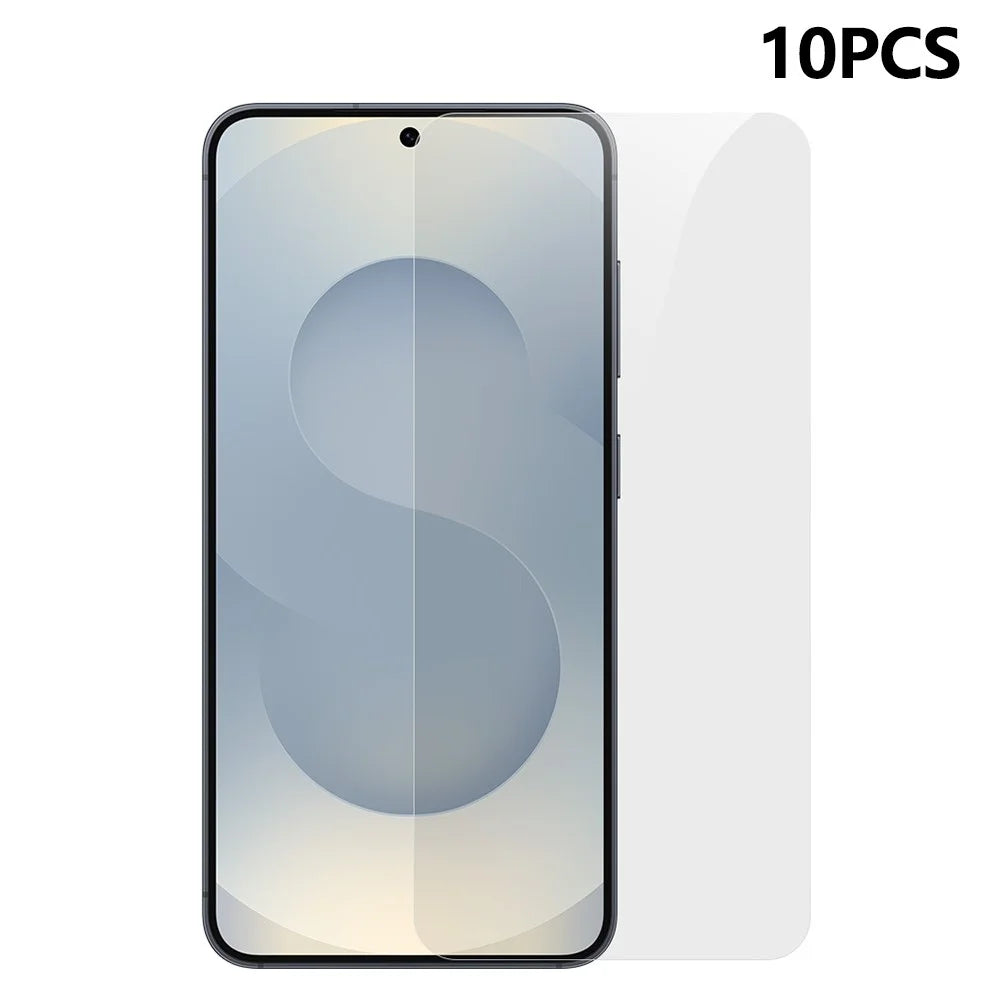 RURIHAI 10Pcs For Samsung Galaxy S25 Edge Screen Protector Ultra Clear AGC Glass Film (Fingerprint Unlock) - 1