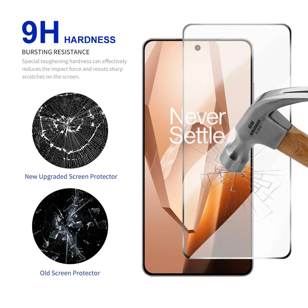 RURIHAI For OnePlus Ace 5 5G Screen Protector Secondary Hardening High Aluminium-Silicon Glass Film - 4