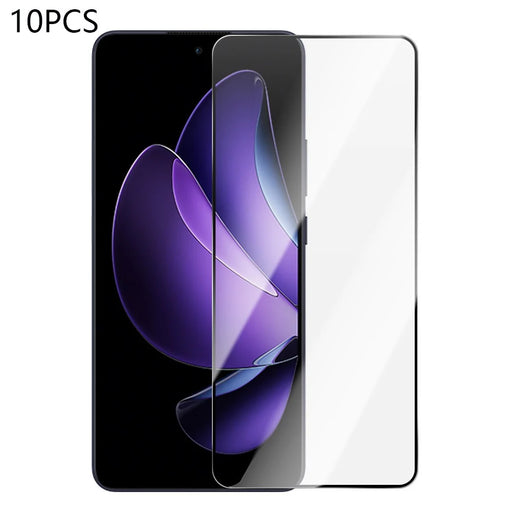 RURIHAI 10Pcs For Oppo Reno13 F 5G (Reno 13 FS 5G) / 4G High Aluminium-Silicon Glass Film 0.26mm 2.5D Screen Protector - 1
