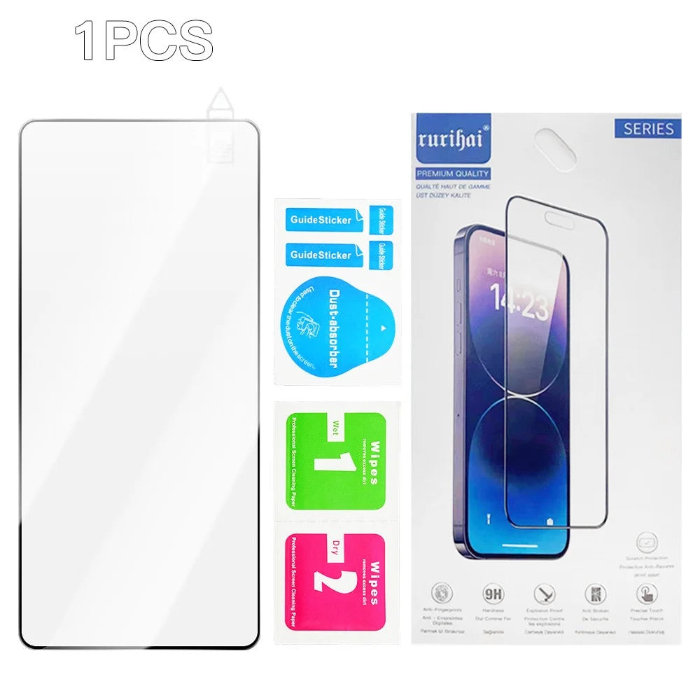 RURIHAI For Asus Zenfone 12 Ultra 5G Screen Protector Secondary Hardening High Aluminium-Silicon Glass Film - 6