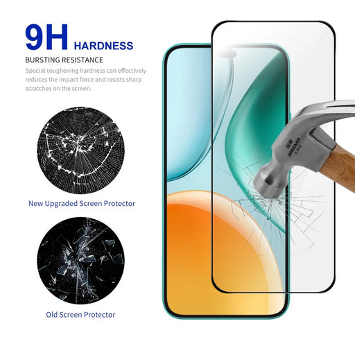 RURIHAI 10Pcs For Honor Play 9T Pro 5G High Aluminium-Silicon Glass Film 0.26mm 2.5D Screen Protector - 2