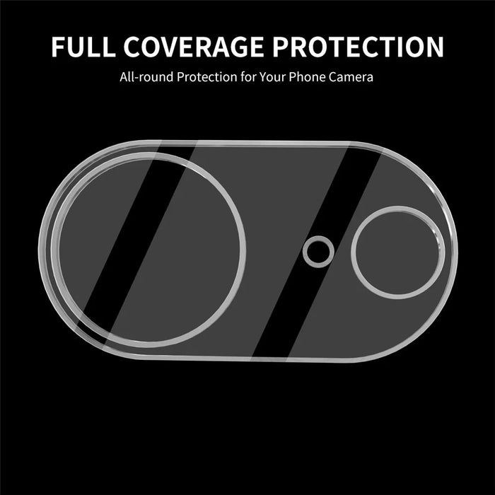 ENKAY HAT PRINCE For iPhone 17e / 16e 2Pcs Camera Lens Protector  Integrated Tempered Glass Lens Film - Transparent - 2