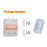 ENKAY HAT PRINCE For iPhone 17e / 16e 2Pcs Camera Lens Protector  Integrated Tempered Glass Lens Film - Transparent - 5