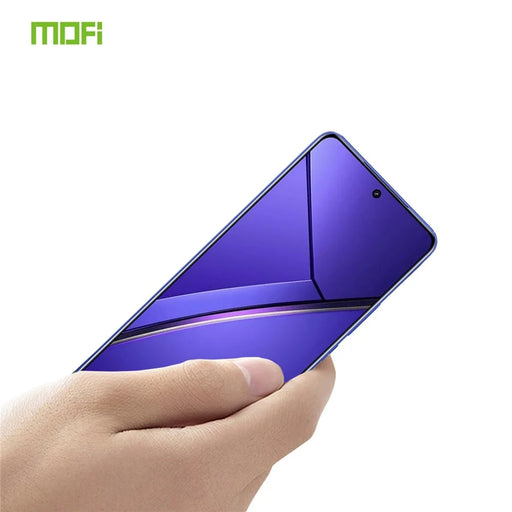 MOFI For Realme Neo7 5G Screen Protector  9H Full Glue Full Coverage High Aluminum-Silicon Glass Film - Black - 2