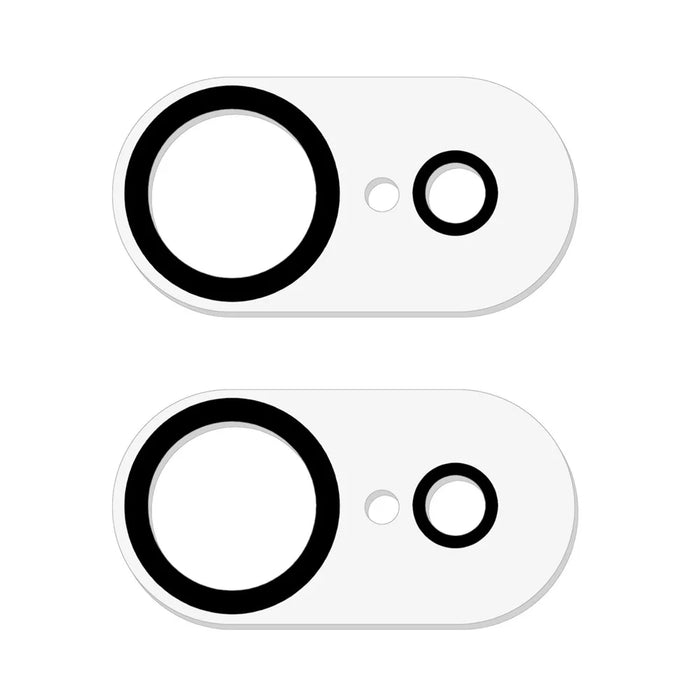 2Pcs For iPhone 17e / 16e Camera Lens Protector Silk Printing Lens Film 3D Arc Edge - 2