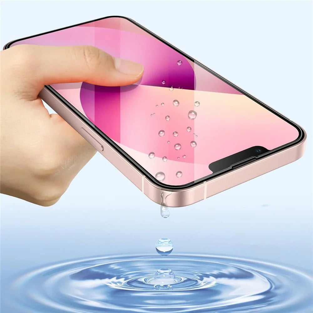 2Pcs For iPhone 17e / 16e HD Clear Screen Protector Anti-Explosion 2.5D Arc Edge Tempered Glass Screen Film - 6
