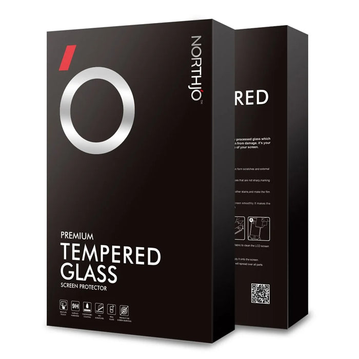 NORTHJO A+ For iPhone 17e / 16e Screen Protector Clarity 2.5D Tempered Glass Film - 6