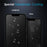 NORTHJO A+ For iPhone 17e / 16e Screen Protector High Aluminum-Silicon Film 0.3mm 2.5D - Black - 4