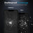 NORTHJO A+ For iPhone 17e / 16e Screen Protector High Aluminum-Silicon Film 0.3mm 2.5D - Black - 5