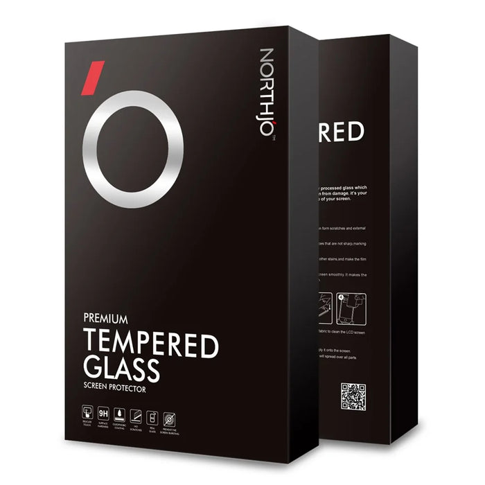 NORTHJO A+ For iPhone 17e / 16e Screen Protector High Aluminum-Silicon Film 0.3mm 2.5D - Black - 6