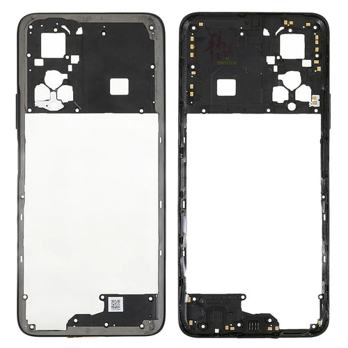 For Honor Play 30 Plus 5G / X7 OEM Middle Plate Frame Spare Part (without Logo) - Black - 1