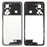 For Honor Play 30 Plus 5G / X7 OEM Middle Plate Frame Spare Part (without Logo) - Black - 1