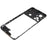 For Honor Play 30 Plus 5G / X7 OEM Middle Plate Frame Spare Part (without Logo) - Black - 6