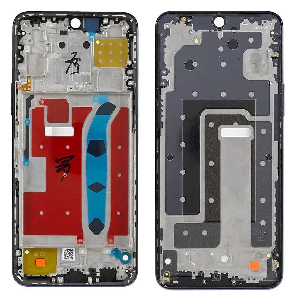 For Honor X8 4G / X30i 5G OEM Front Housing Frame Repair Part (without Logo) - Blue - 1