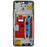 For Honor X8 4G / X30i 5G OEM Front Housing Frame Repair Part (without Logo) - Blue - 2