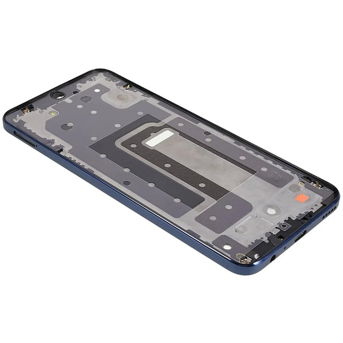 For Honor X8 4G / X30i 5G OEM Front Housing Frame Repair Part (without Logo) - Blue - 4