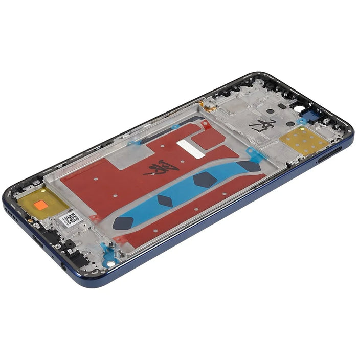 For Honor X8 4G / X30i 5G OEM Front Housing Frame Repair Part (without Logo) - Blue - 6