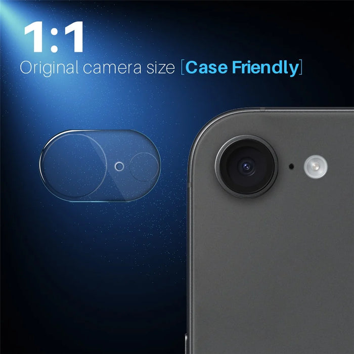 NORTHJO For iPhone 17e / 16e Camera Lens Protector Tempered Glass HD Clear 3D Full Coverage - 3