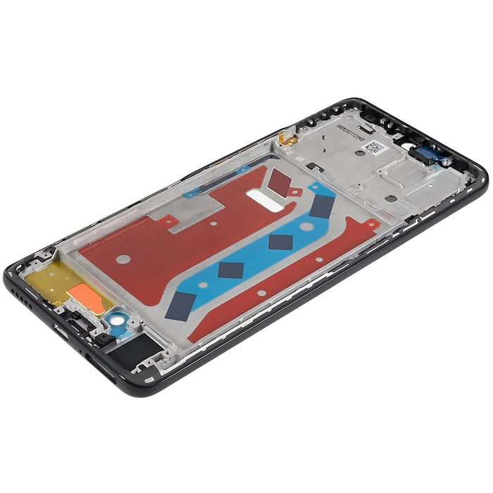 For Honor X9 4G / X9 5G / X30 5G OEM Front Housing Frame Repair Part (without Logo) - Black - 6