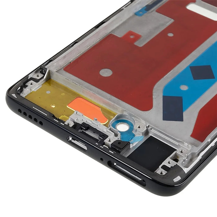 For Honor X9 4G / X9 5G / X30 5G OEM Front Housing Frame Repair Part (without Logo) - Black - 7