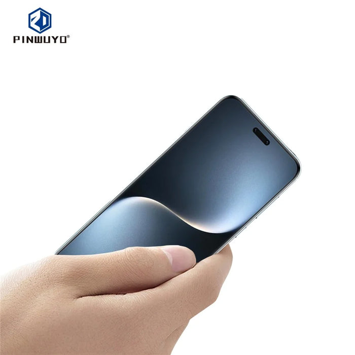 PINWUYO For Honor Magic7 Pro 5G Screen Protector  3D Hot Bending Tempered Glass Film - Black - 2