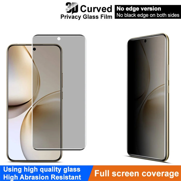 IMAK For Realme 14 Pro+ 5G Anti Spy Tempered Glass Screen Protector (No Edge Version) - 3