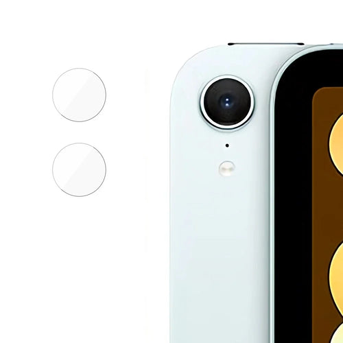 2Pcs For iPad mini (2024) Camera Lens Protector Straight Edge Tempered Glass Lens Film - 1