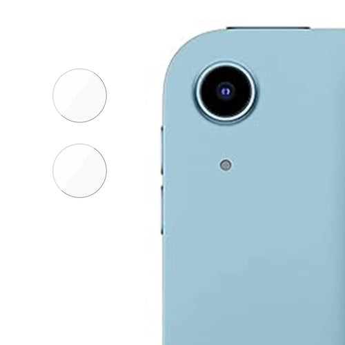 2Pcs For iPad Air (2022) Camera Lens Protector Straight Edge Tempered Glass Lens Film - 1