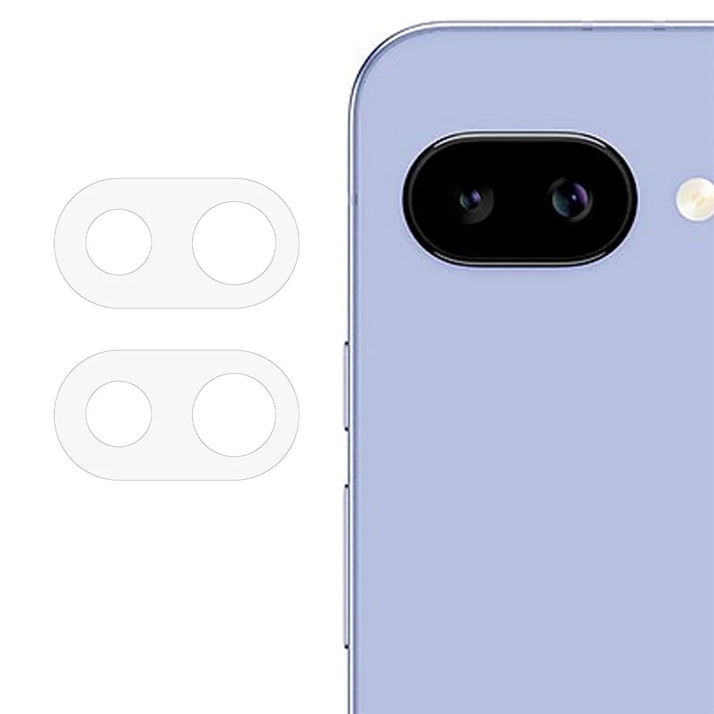 2PCS For Google Pixel 9a Camera Lens Protector 2.5D Tempered Glass Lens Film - 1